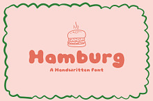 Hamburg - A Handwritten Font