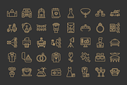 240 Wedding Icons, an Outline Icon by Berkah Studio (Thumbnail 3 of 6)