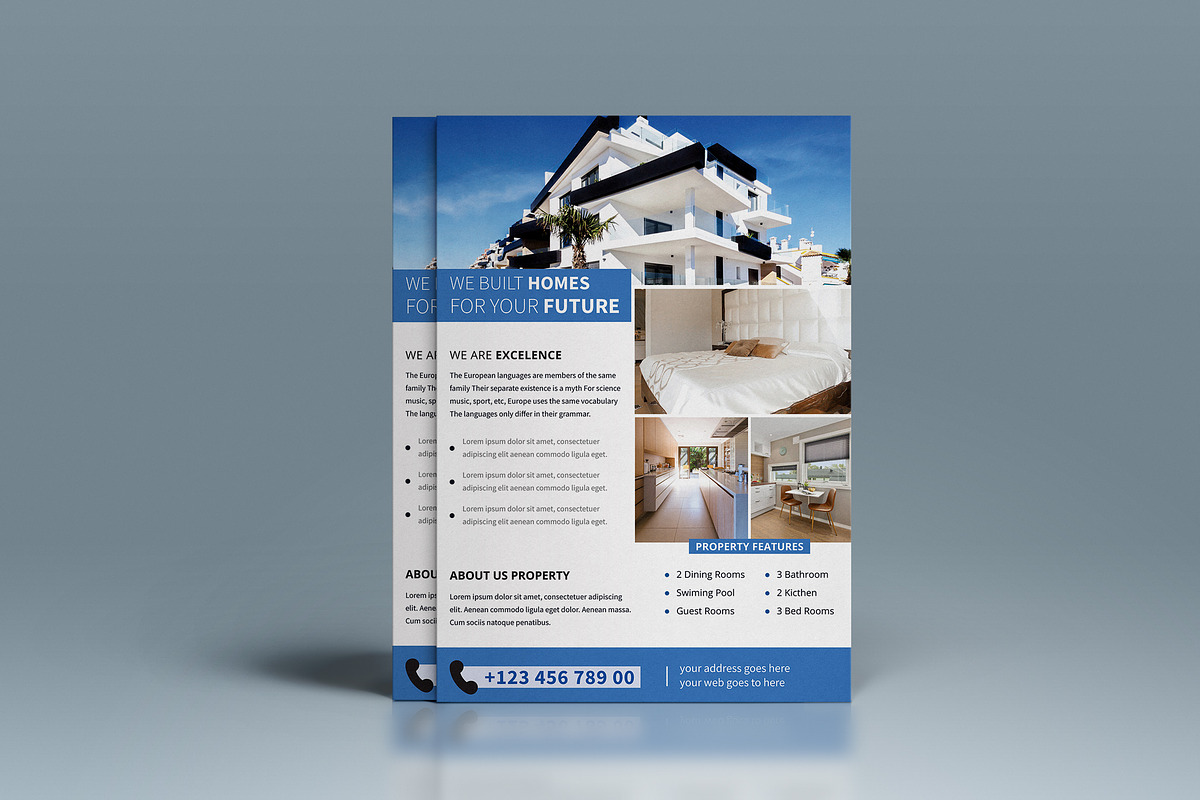 Real Estate Open House Flyer, a Flyer Template by UI_Expert (Photo 2 of 2)