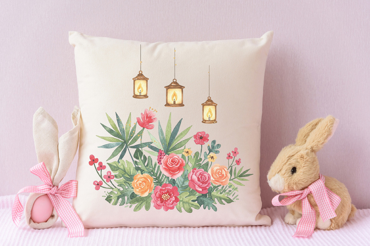 Dreamy Watercolor Creations Clipart, an Illustration by RobertsArt (Photo 6 of 7)