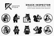 Professional Snack Inspector Icon, a Solid Icon by Akatype Studio (Thumbnail 1 of 3)