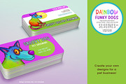 Rainbow Funky Dog Illustrations PNG, an Illustration by SLS Lines (Thumbnail 3 of 10)