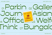 Kaligra Tropicana Sans, a Sans Serif Font by Kaligra.co (Thumbnail 3 of 22)