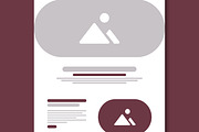 Travel Landing Page Wireframe Design, a Wireframe Template by MightyDesign (Thumbnail 3 of 9)