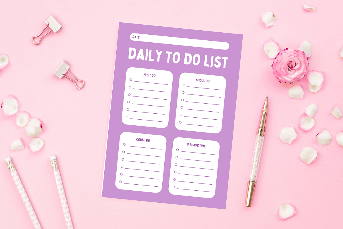 15 Aesthetic Planner Templates, a Templates & Theme by TemplateCastleStore (Photo 8 of 9)