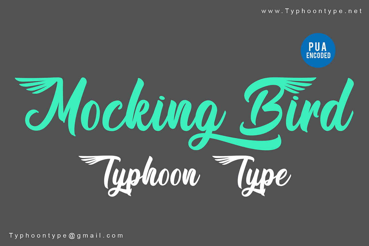 Mocking Bird font
