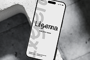 Ligema - Experimental Unique Sans, a Sans Serif Font by Pandeka Studio (Thumbnail 7 of 11)