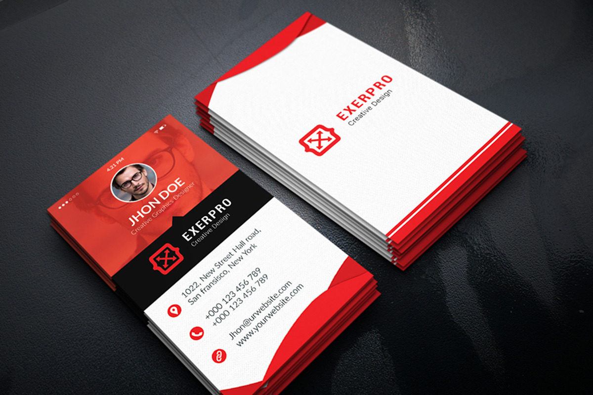 Stylish Business Card, a Business Card Template by Shapnochura Design Studio (Photo 4 of 4)