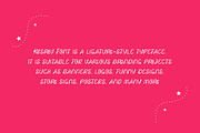 Kusrov - Playful Ligatures Font, a Handwritten Font by QR Design Studio (Thumbnail 5 of 8)