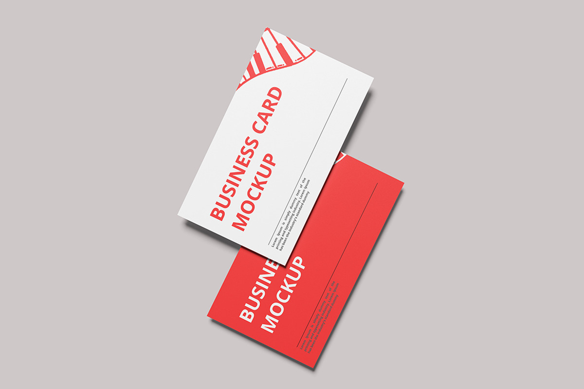 High-Quality Business Card Mockup, an Advertising Mockup by swsi-studio (Photo 2 of 5)