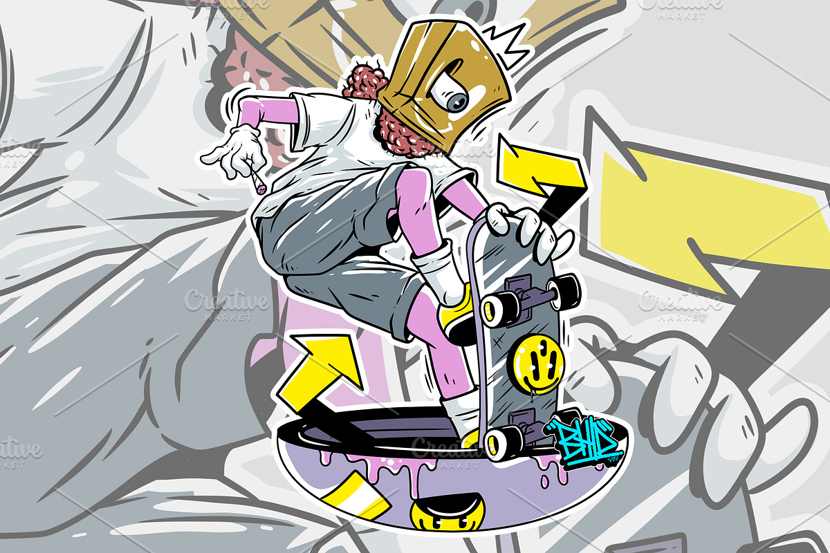 TRICK, a Work Illustration by Behold creative supply (Photo 1 of 3)
