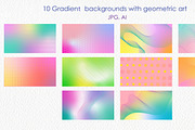 Grainy Gradient Backgrounds & Shapes, an Object Graphic by ArtIrisArt (Thumbnail 3 of 15)