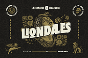 Fd Liondales + Extra, a Sans Serif Font by Fortunes Co (Thumbnail 1 of 11)