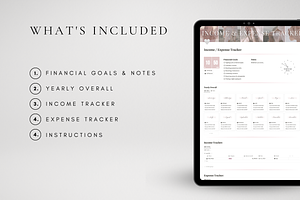 Notion Income & Expense Tracker