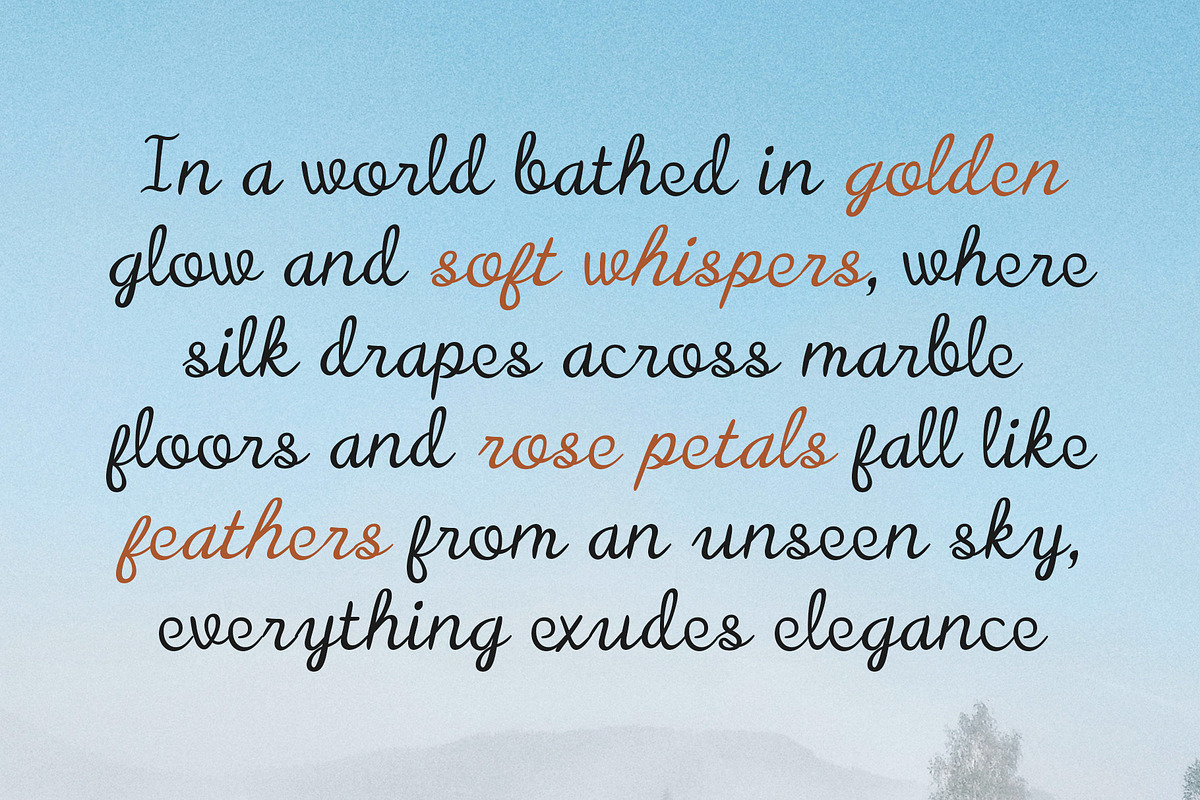 CS Gifted – Script Font, a Script Font by Craft Supply Co. (Photo 4 of 8)