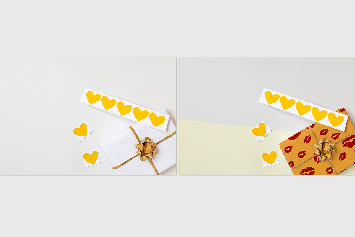 GIFT WRAP MOCKUPS PSD Layered, a Packaging Mockup by bazarova (Photo 8 of 20)