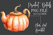 Autumn Bridal Tea Party Clipart, an Illustration by Rose Art (Thumbnail 5 of 7)