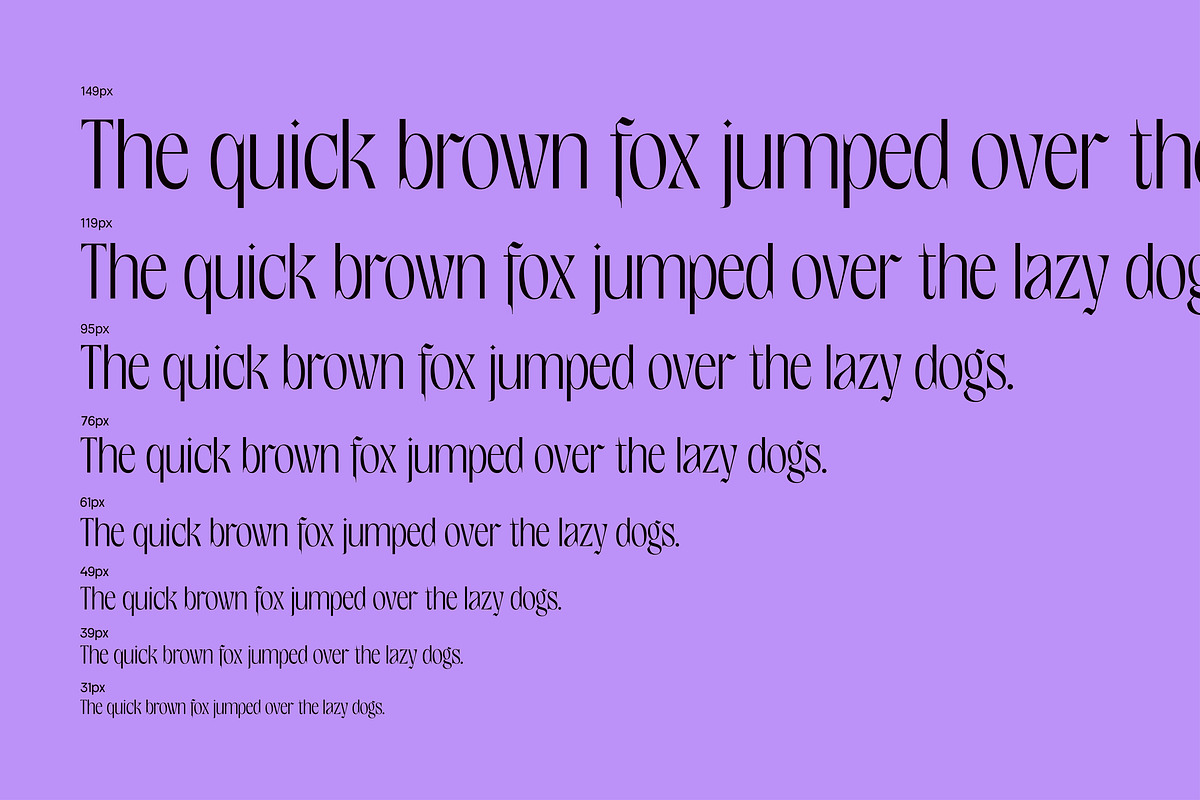 Gage EXO Elegant Display Font, a Sans Serif Font by Casloop Studio (Photo 4 of 9)