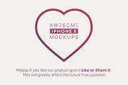 iPhone X Mockups Bundle, an iPhone Mockup by Mockups & Illustrations (Thumbnail 18 of 18)