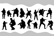 Soldier & Military Vector Bundle, a Person Illustration by Smix Ryo (Thumbnail 2 of 3)
