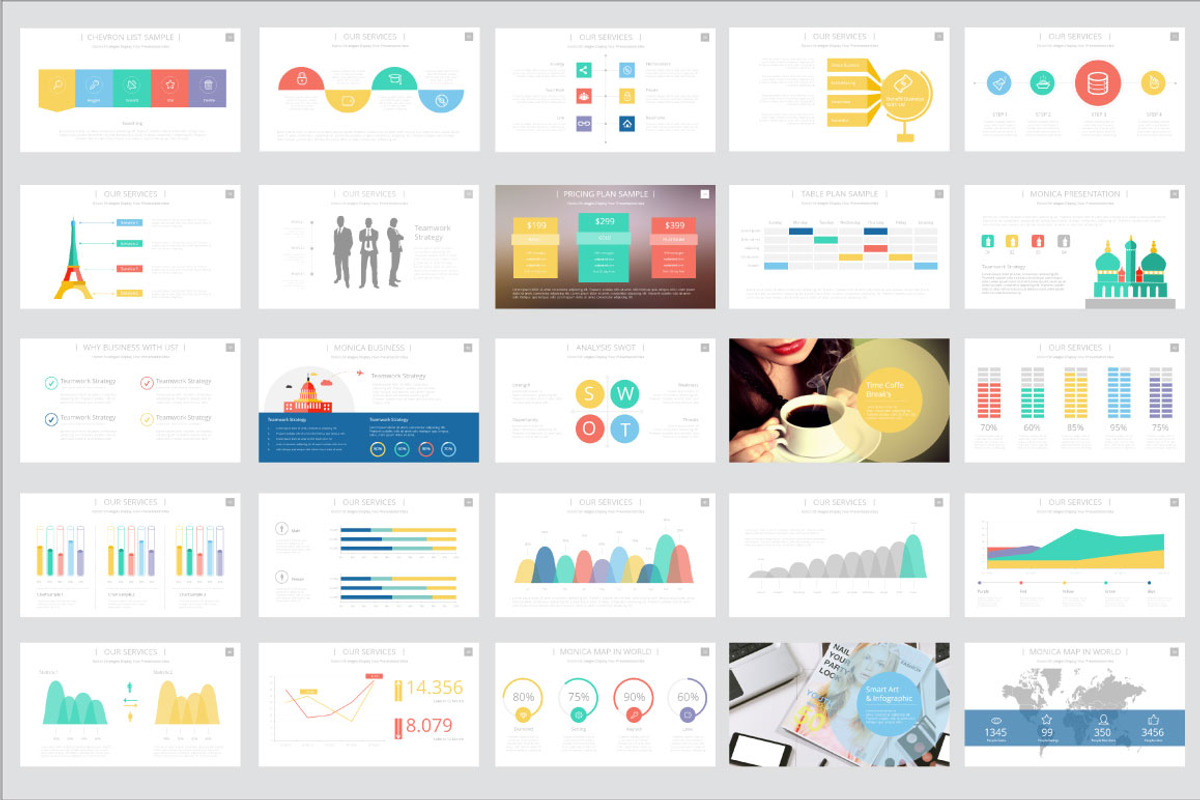 Big Deal Bundle Mix Powerpoint, a Presentation Template by Graphicslide (Photo 22 of 30)