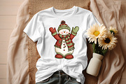 New Year Snowman Clipart Bundle, an Illustration by Craft Nest (Thumbnail 4 of 8)