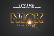 Nick Font, a Symbol Font by MRI STUDIO (Thumbnail 1 of 26)