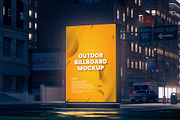 Outdoor Billboard Mockup, an Advertising Mockup by Artnivora.Std (Thumbnail 4 of 4)