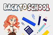 Educational School Reopening Poster, a Poster Template by hkmonir (Thumbnail 1 of 3)