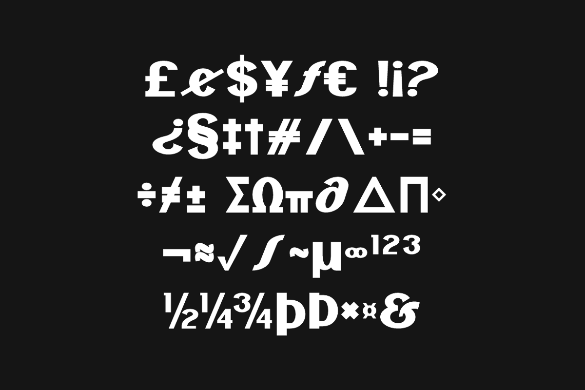 Shotare - Bold Sans Display Typeface, a Sans Serif Font by Iqsiart Studio (Photo 9 of 13)