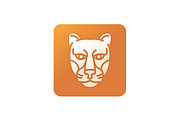 big cat icon, an Illustration by Mongkees (Thumbnail 1 of 2)
