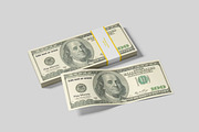 Money Stack Mockup, a Print Template by safrizalstudio (Thumbnail 2 of 4)