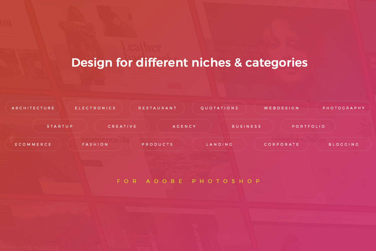 150 Hero Website Headers, an UI Kit Template by KL-Webmedia (Photo 5 of 5)