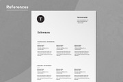 Opus | Modern Resume Template / CV, a Resume Template by Resumodo (Thumbnail 4 of 8)