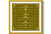 Vintage Big Set of Horizonyal Vector, a Decorative Illustration by FineArtStudio (Thumbnail 3 of 3)