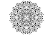 Mandala. Coloring book pages, a Decorative Illustration by jelisua88 (Thumbnail 5 of 9)