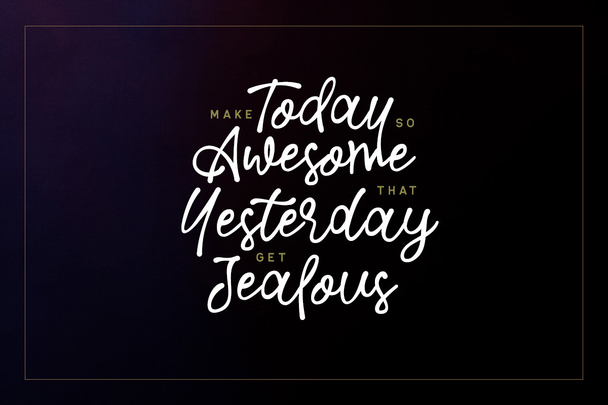 Rose Colored - Handwriting Script, a Script Font by Letterhend Studio (Photo 9 of 9)