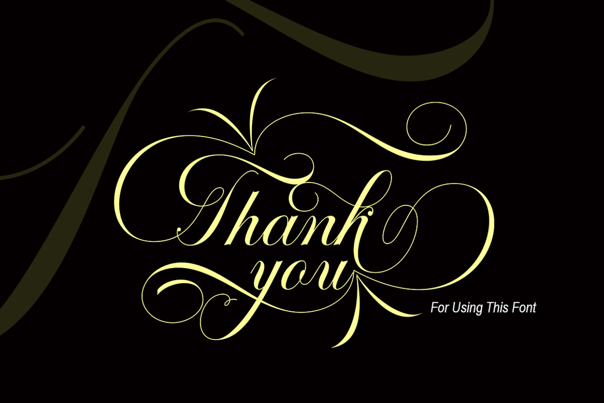 Octagon Calligraphy, a Script Font by Slex Studio (Photo 8 of 8)
