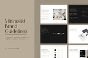 Minimal Brand Guidelines Template, a Branding & Logo Template by Naveera Aftab (Thumbnail 1 of 4)