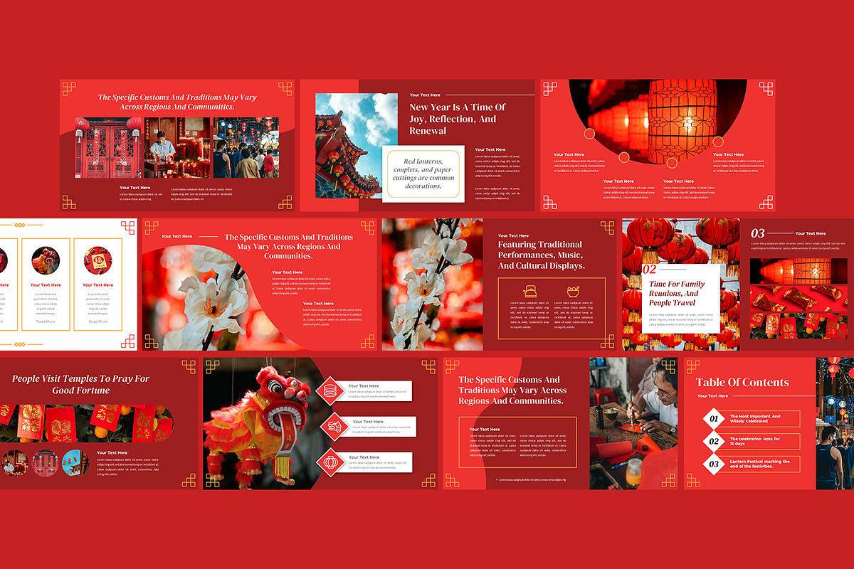 New Year Celebration Google Slides, a Presentation Template by Robs Daily Design (Photo 8 of 10)