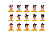 African American male Collection, an Illustration by VectorVision (Thumbnail 7 of 7)