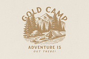 Gold Camp | Handmade Display Font, a Sans Serif Font by Daniel Neuman (Thumbnail 7 of 8)