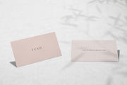 TUSH Business Cards Mockup Set, a Product Mockup by Cuoco (Thumbnail 5 of 6)