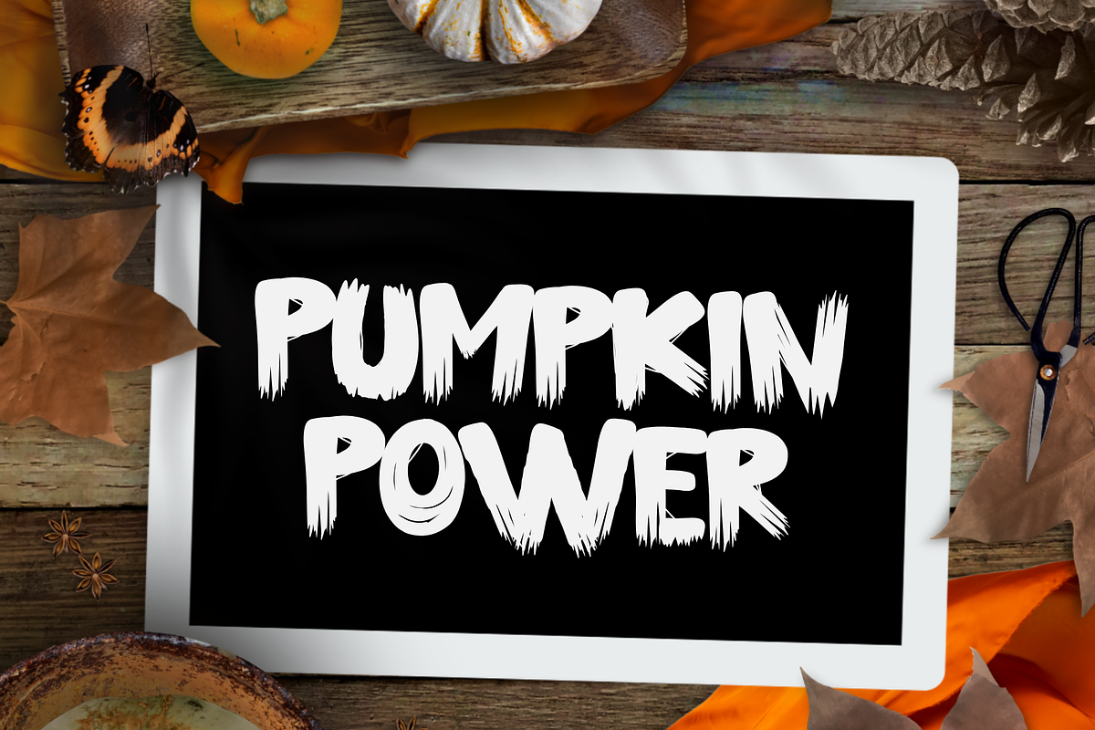 Halloween Phantom - Decorative font, a Handwritten Font by Brown Cupple (Photo 6 of 9)