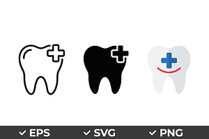 Dental Health Tooth Vector, an Object Graphic by Artonix