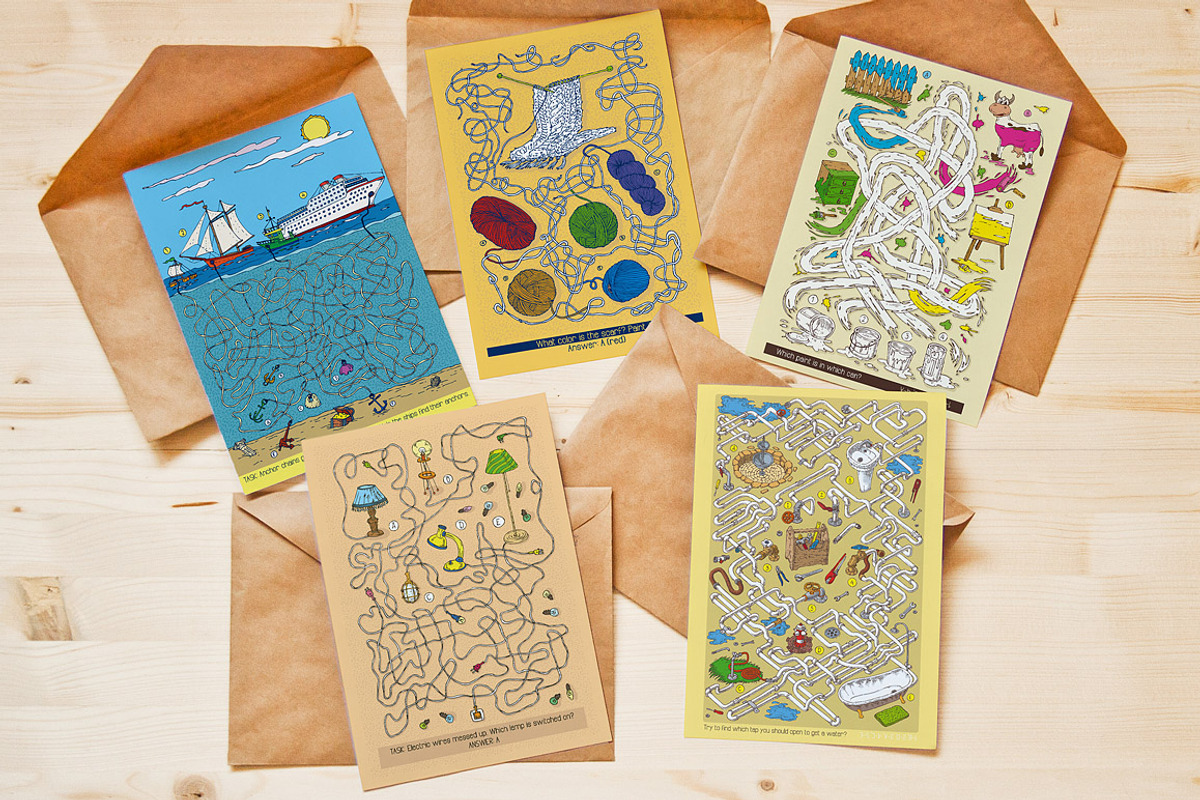 Maze Games. New Collection, an Education Illustration by DeepFuze (Photo 2 of 7)