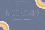 Moonchild - A Stylish Skinny Font, a Sans Serif Font by Studio-Charlie (Thumbnail 1 of 2)