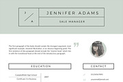 2 Page Resume & Cover Letter, a Resume Template by Glowing Pieces (Thumbnail 3 of 5)
