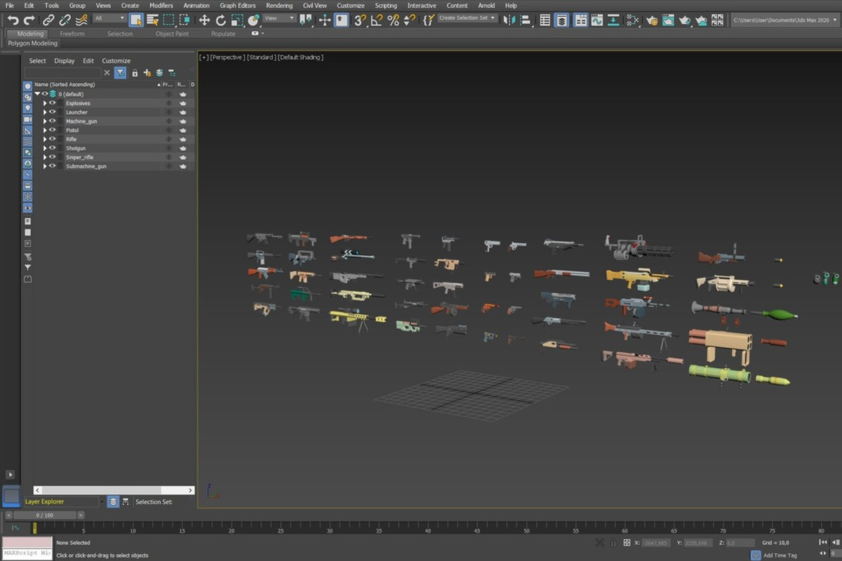 Weapons 2, an Object 3D Model by ithappy (Photo 29 of 32)
