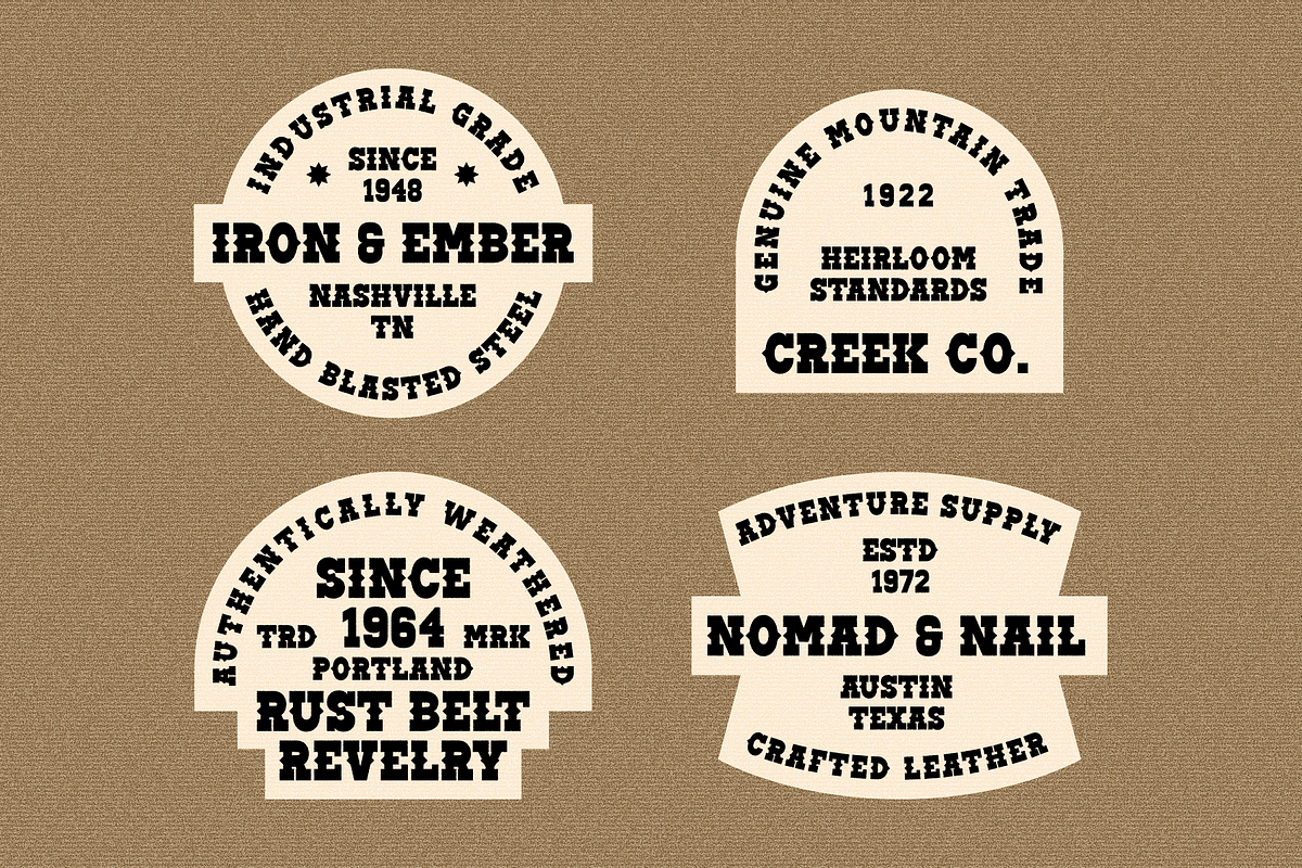 Braxloft - Vintage Slab Serif, a Slab Serif Font by Indotype Foundry (Photo 8 of 10)